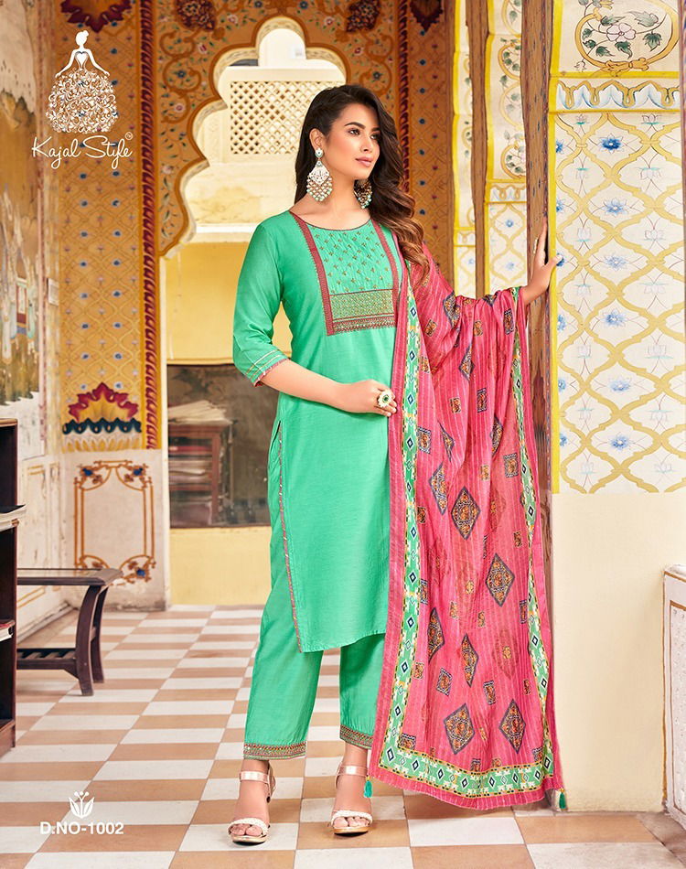 Ambarsaiya Vol 1 By Kajal Style Readymade Salwar Suits Catalog